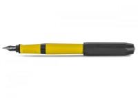 Kaweco Ручка перьевая &quot;Perkeo&quot;, жёлтая, синие чернила, F 0,7 мм