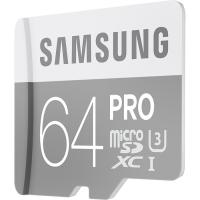 Samsung Micro SecureDigital 64Gb SDXC Pro class10 (MB-MG64EARU) + адаптер SD