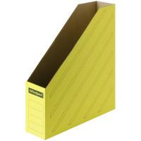 OfficeSpace Накопитель-лоток архивный (микрогофрокартон), ширина 75 мм, желтый