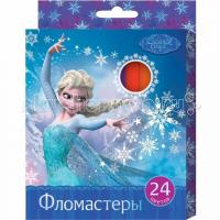 Disney Фломастеры Холодное сердце 24 цвета 26444