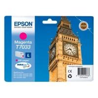 Epson Картридж струйный "T7033 C13T70334010" для WP 4000/4500, пурпурный