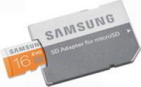 Samsung 16 GB EVO microSDHC Class 10 UHS-I (SD адаптер) 48 MB/s