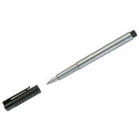 Faber-Castell Ручка капиллярная "Pitt Artist Pen Metallic", 1,5 мм, серебряный металлик