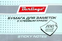 Berlingo Бумага для заметок "Berlingo" с клеевым краем, 100 листов, 76х51 мм