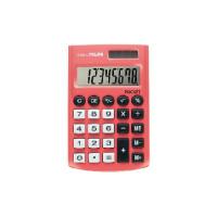 Milan (канцтовары) Калькулятор карманный "Milan", 8 разрядов, в чехле, розовый, арт. 150908RBL