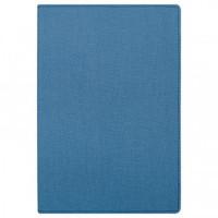 ATTACHE Ежедневник недатированный "Твид", А5, 128 листов, линия, голубой джинс