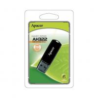 Apacer USB2.0 4Gb AH322 4Гб, Черный, пластик, USB 2.0