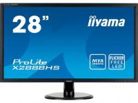 iiYama Монитор 28&quot; Pro Lite X2888HS-B1 черный MVA 1920x1080 300 cd/m^2 5 ms DVI HDMI DisplayPort VGA Аудио