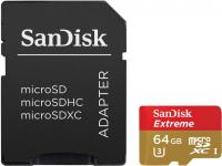 Sandisk Extreme microSDXC Class 10 UHS Class 3 90MB/s 64GB