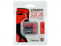 Kingston Карта памяти Compact Flash Card 32Gb Ultimate 266x CF/32GB-U2