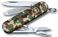 Victorinox Нож перочинный Classic 0.6223.94 58мм 7 функций рукоять дизайна камуфляж