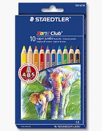 Staedtler Набор цветных карандашей "Noris Club", 10 цветов, с точилкой