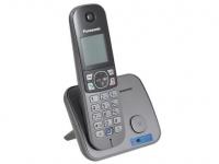 Panasonic Радиотелефон DECT KX-TG6811RUM серебристый