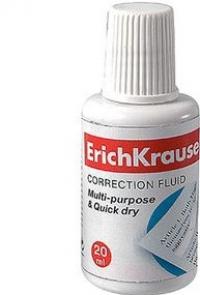 ErichKrause Корректирующая жидкость с губкой, 20 грамм