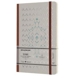 Moleskine Блокнот Limited Edition Time Notebooks, 140 страниц, 130х210 мм, коричневый