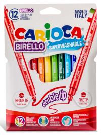 Carioca Набор двусторонних фломастеров "Birello", 12 цветов