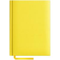 OfficeSpace Ежедневник недатированный "Ariane", А6, 160 листов, балакрон, желтый