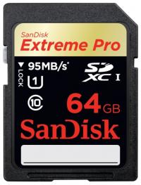 Sandisk sdxc 64gb class 10 extreme pro (sdsdxpa-064g-x46)