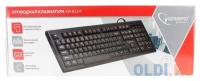 Gembird Клавиатура KB-8354U-BL { USB, черный, 104 клавиши, кабель 1,45м }