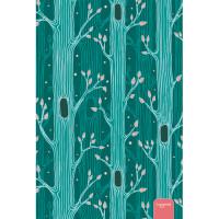 Канц-Эксмо Тетрадь с твердой обложкой "Графика. Сказочный лес", А5, 80 листов, клетка