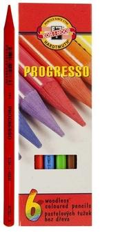 Koh-I-Noor Карандаши цветные &quot;Progresso&quot;, 6 цветов