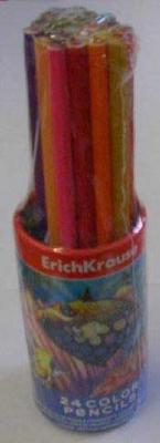 ErichKrause Карандаши цветные, 24 цвета
