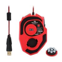Redragon Foxbat Black-Red USB Laser