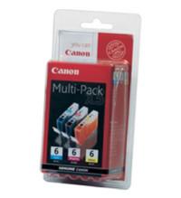 Canon Картридж струйный "BCI-6 C/M/Y BL Multi Pack", 3 цвета (количество товаров в комплекте: 3)