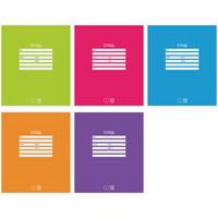 OfficeSpace Комплект тетрадей "Однотонная. Отличная", 12 листов, линия (20 тетрадей в комплекте) (количество товаров в комплекте: 20)