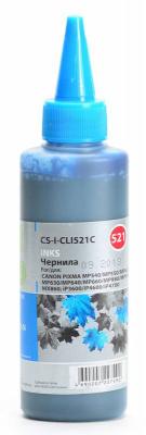 Cactus Чернила CS-I-CLI521C голубой (100мл)