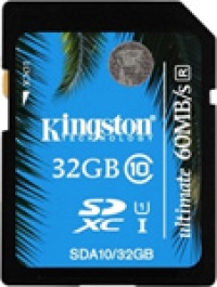 Kingston SDHC 32 Gb Class 10  SDA 10/32 GB UHS-I 60/35