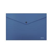 ErichKrause Папка-конверт на кнопке "Fizzy Classic", непрозрачная, А4, синяя