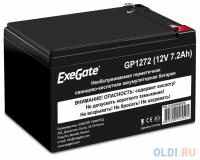 Exegate EX282964RUS EX282964RUS Аккумуляторная батарея GP1272 (12V 7.2Ah), клеммы F2