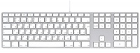 Apple Keyboard-Rus MB110RU/B (серебристый)