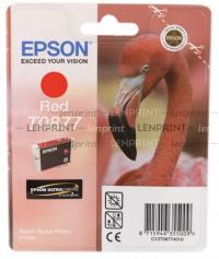 Epson T08774010 картридж красный, № T0877