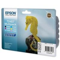 Epson Картридж струйный, C13T04874010, комплект 6 цветов