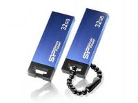 Silicon Power Внешний накопитель 32GB USB Drive &amp;lt;USB 2.0&amp;gt; Touch 835 Blue SP032GBUF2835V1B