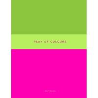 Канц-Эксмо Тетрадь для конспектов "Неоновый дуэт. Розовый и зеленый", А4, 48 листов, клетка