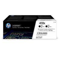 HP Картридж лазерный "410X High Yield Black Original LaserJet Toner Cartridges CF410XD", 2 штуки, чёрный (количество товаров в комплекте: 2)