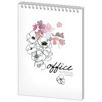 Canbe Блокнот "Office Flowers", А5, 40 листов, клетка