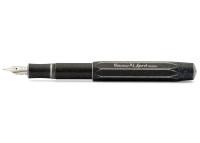 Kaweco Ручка перьевая "AL Sport Stonewashed", черная, синие чернила, EF 0,5 мм