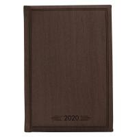 InFolio Ежедневник датированный на 2019 год "Wood" А5, 176 листов, темно-коричневый