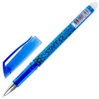 Staff Ручка гелевая "Пиши-стирай", линия 0,5 мм, синяя