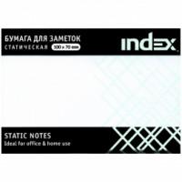 Index Бумага для заметок статическая, маркерная, 7x10 см, белая, 100 листов