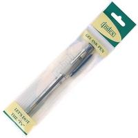 Index Ручка гелевая "Silver", пластиковый корпус, синяя, 0,5 мм