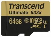 Transcend Карта памяти Micro SDXC 64Gb Class 10 TS64GUSDU3