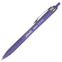 ATTACHE Ручка шариковая автоматическая "soft touch", 0,5 мм, цвет чернил синий