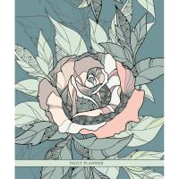 Канц-Эксмо Ежедневник недатированный "Хрупкая роза", А5-, 128 листов
