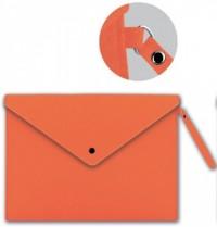 Феникс + Папка для документов на кнопке "Оранжевая с ручкой"