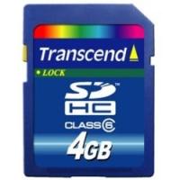 Transcend SecureDigital 4Gb  HC Class6 (TS4GSDHC6)